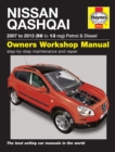 Nissan Qashqai Petrol & Diesel Service and Repair Manual : 2007-2013 - Book