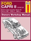 Ford Capri II (and III) 2.8 & 3.0 V6 (74 - 87) Haynes Repair Manual - Book