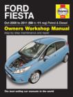 Ford Fiesta 08-11 Service and Repair Manual - Book