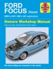Ford Focus Diesel (05 - 11) 54 to 61 Haynes Repair Manual - Book