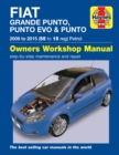 Fiat Grande Punto, Punto Evo and Punto Petrol (06 - 15) Haynes Repair Manual - Book