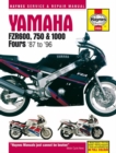 Yamaha FZR600, 750 & 1000 Fours (87 - 96) Haynes Repair Manual - Book