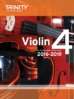 Violin Exam Pieces Grade 4 2016-2019 - Book