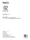 Trinity College London Violin Exam Pieces From 2020: Grade 2 (part only) - Book