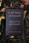 It All Tastes of Farewell : Diaries, 1964-1970 - Book