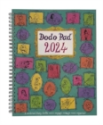 The Dodo Pad Original Desk Diary 2024 - Week to View, Calendar Year Diary : A Diary-Organiser-Planner Book with space for up to 5 people/appointments/activities. UK made, sustainable, plastic free - Book