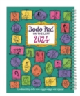 The Dodo Pad ON THE LEFT Desk Diary 2024 - Week to View, Calendar Year Diary : A Diary-Organiser-Planner Book for left handers for up to 5 people/activities. UK made, sustainable, plastic free - Book