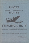 Stirling I, III & IV Pilot Notes : Air Ministry Pilot's Notes - Book