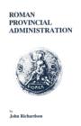Roman Provincial Administration - Book