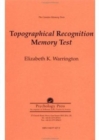 The Camden Memory Tests : Topographical Recognition Memory Test - Book