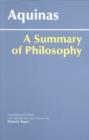 A Summary of Philosophy - Book
