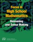 Focus in High School Mathematics : Reasoning and Sense Making - Book