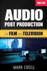 Audio Post Production : For Film and Television - Book