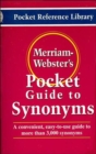 Merriam-Webster's Pocket Guide to Synonyms : Word Choice Made Easy! - Book