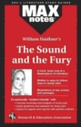 MAXnotes Literature Guides: Sound and the Fury - Book