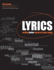 Rikky Rooksby : Lyrics - Writing Better Words for Your Songs - Book