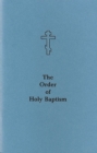 The Order of Holy Baptism - Book