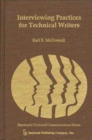Interviewing Practices for Technical Writers - Book