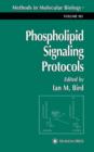 Phospholipid Signaling Protocols - Book