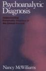 Psychoanalytic Diagnosis : Understanding Personality Structure in the Clinical Process - Book