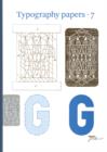 Typography Papers : vol. 7 - Book