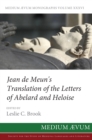 Jean de Meun's Translation of the Letters of Abelard and Heloise - Book