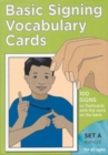 Vocabulary Cards: Set A (Green) - Book
