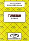 English-Turkish & Turkish-English Word-to-Word Dictionary - Book
