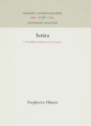 Sotira : A Neolithic Settlement in Cyprus - Book