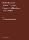 Artists on Walter De Maria - Book