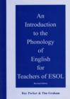 An Introduction to the Phonology of English for Teachers of ESOL - Book