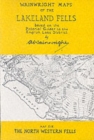Wainwright Maps of the Lakeland Fells : North Western Fells Map 6 - Book