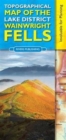Topographical Map of the Lake District Wainwright Fells - Book
