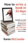 How to Write a Book in 33 Days - Book