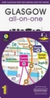 Glasgow All-On-One Map : Walk Cycle Bus Train Taxi Subway and City Centre - Book