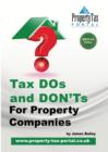 Tax DOs and DON'Ts for Property Companies 2013-14 - Book