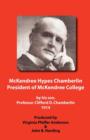 McKendree Hypes Chamberlin, President of McKendree College - Book