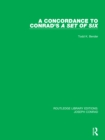 A Concordance to Conrad's A Set of Six - eBook