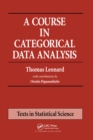 A Course in Categorical Data Analysis - eBook