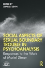 Social Aspects Of Sexual Boundary Trouble In Psychoanalysis : Responses to the Work of Muriel Dimen - eBook