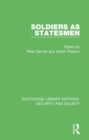 Soldiers as Statesmen - eBook