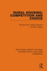 Rural Housing: Competition and Choice - eBook