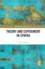 Theory and Experiment in Syntax - eBook