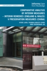 Comparative Analysis of Interim Measures - Interim Remedies (England & Wales) v Preservation Measures (China) - eBook