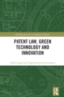 Patent Law, Green Technology and Innovation - eBook