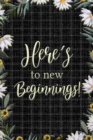 Here's to New Beginnings : Job Search Log Book, Job Interview Planner, Job Search Preparation - Book