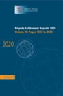 Dispute Settlement Reports 2020: Volume 4, Pages 1523 to 2038 - eBook