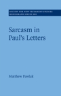 Sarcasm in Paul’s Letters - Book