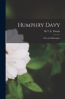 Humphry Davy : Poet and Philosopher - Book