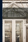 Quality in Wheat [microform] - Book